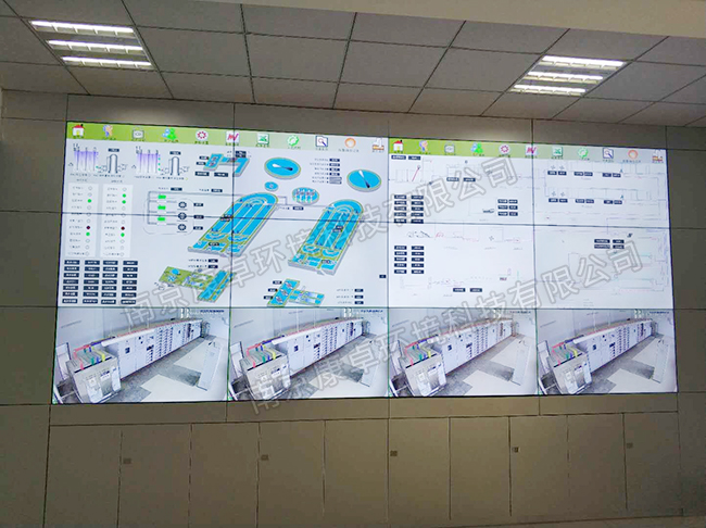 污水处理厂大屏显示系统，污水厂可视化管理尊龙凯时app的解决方案